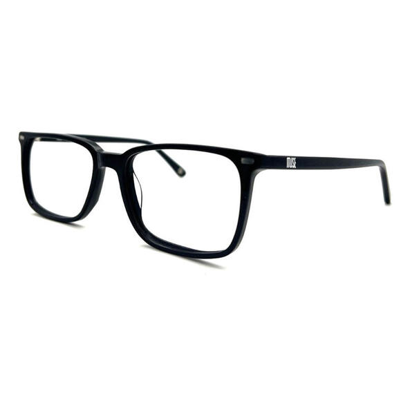 NEW MUSE 39-P9488 MUSE ELLE SHINY BLACK AUTHENTIC EYEGLASSES 54-17-145 - Picture 1 of 5